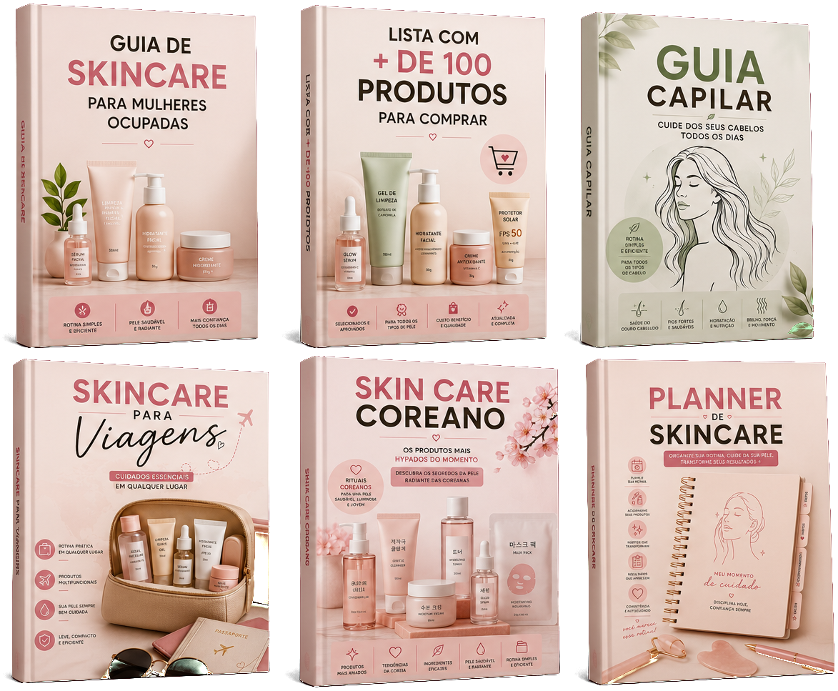 Guia de Skincare + 5 bônus